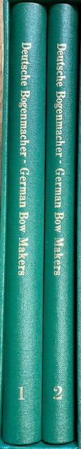 Deutsche Bogenmacher 1783-2000 Luxe-edition